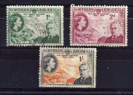 Northern Rhodesia - 1953 - Cecil Rhodes Birth Centenary (Part Set) - Used - Nordrhodesien (...-1963)