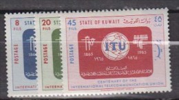 KOWEIT              1965             N°     274 / 276            COTE    4 € 50        ( 367 ) - Kuwait