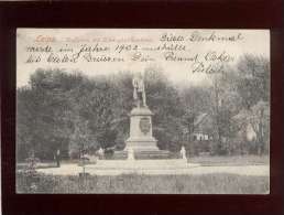 Leipa Stadtpark Mit Schmeykal Denkmal édit. Scheufler - Boehmen Und Maehren