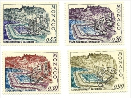 1971 - Monaco 30/33 Preobliterati   ++++++++ - Preobliterati