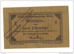 ALLEMAGNE / GERMANY - 2 PFENNIG 1917 / UNC - Andere & Zonder Classificatie