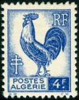 ALGERIA, COLONIA FRANCESE, FRENCH COLONY, 1944, FRANCOBOLLO NUOVO (MLH*), Scott 184 - Ungebraucht