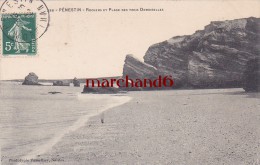 MORBIHAN PENESTIN ROCHERS ET PLAGE DES TROIS DEMOISELLES Editeur Vassellier - Pénestin