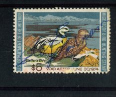 USA GEBRUIKT USED OBLITERE MIT STEMPEL SCOTT RW 40 - Duck Stamps