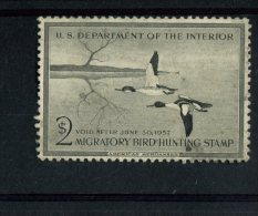 USA GEBRUIKT USED OBLITERE MIT STEMPEL SCOTT RW23 - Duck Stamps