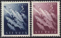 YUGOSLAVIA - TRIESTE - VUJA - ZONA B  - PORTO - SARDELLE  - **MNH - 1950 - Strafport