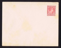 Charles III   Enveloppe à 15 Cent, 123 X 96  Maury 3 Neuve Léger Pli En Haut Côté Droit - Enteros  Postales