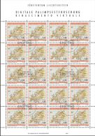 Liechtenstein 2004 Mi# 1364 Used - Sheet Of 20 (4 X 5) - Digital Palimpsest Research - Used Stamps