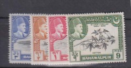 INDE    BAHAWALPUR   1949                   N°     18 /21             COTE        60 € 00        ( 472 ) - Bahawalpur