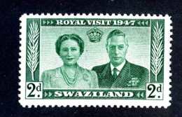 6485x)  Swaziland 1947 ~ -Sc # 45 ( Cat.$ .25 )  Mnh**~ Offers Welcome! - Swasiland (...-1967)