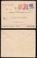 Brazil Brasilien 1932 Cover M.P. Postmark To Germany - Cartas & Documentos