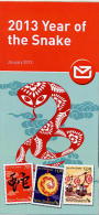 Astrologie Astrology Signe Astral Chinois Chinese New Zealand 2012 Brochure Year Of The Snake Année Du Serpent - Astrology