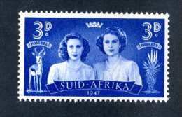 6498x)  South Africa 1947 ~ -Sc # 105b ( Cat.$ .25 )  Mnh**~ Offers Welcome! - Unused Stamps