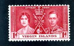 6507x)  Virgin 1937 ~ -Sc # 73 ( Cat.$ .40 )  Mint*~ Offers Welcome! - Britse Maagdeneilanden