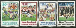 New Zealand Nouvelle-Zelande 1991 Yvertn° 1141-44 *** MNH Cote 12 Euro Sport Rugby - Unused Stamps