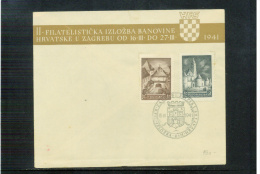 Yugoslawien / Yugoslavia / Yougoslavie 1941 Michel 437B-438C FDC - Storia Postale