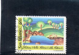 SAN MARINO 1989 O - Gebruikt