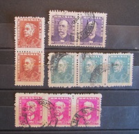 Brasile 1954-61 Personalities Famous Barbosa De Caxias Murtinho - Used Stamps