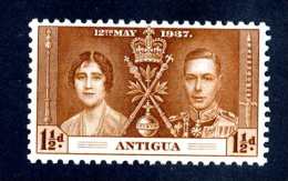 6563x)  Antigua 1937 ~ -Sc # 82 ( Cat.$ .50 )  Mint*~ Offers Welcome! - 1858-1960 Kronenkolonie