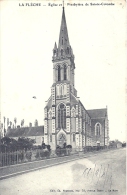 Delcampe - PAYS DE LA LOIRE - 72 - SARTHE - LA FLECHE - Eglise Et Presbytère De Sainte Colombe - La Fleche