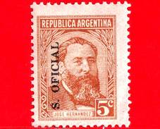 Nuovo - MNH - ARGENTINA - 1957 - José Hernandez (1834-1886), Poeta - 5 - Ungebraucht