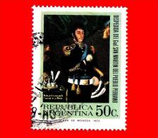 ARGENTINA - Usato -  1972 - Addio Del Generale San Martin Al Popolo Diel Perù - 50 - Gebraucht