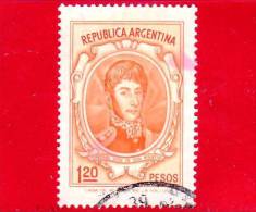 ARGENTINA - Usato -  1973 - General José Francisco De San Martin (1778-1850) - 1.20 - Usados