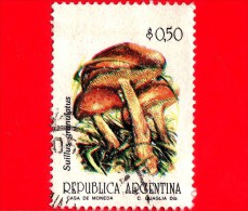 ARGENTINA - Usato -  1993 - Funghi - Mushrooms - Suillus Granulatus - 0.50 - Gebruikt