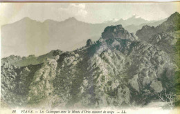 PIANA (Corse Du Sud) - Les Calanques Avec Le Mont D'Orto Couvert De Neige - Andere & Zonder Classificatie
