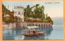 Lago Maggiore Osolo Bella Old Postcard - Luino