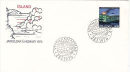 ICELAND 1976  POSTMARK - Storia Postale