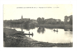 Cp, 49, Juvardeil-sur-Sarthe, Paysage Sur La Sarthe - Other & Unclassified