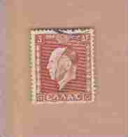 GRECE.  (Scott) 1937 - N°392 - A67 .    King George  . * 3d -obl - Used Stamps