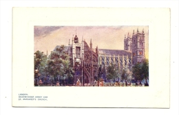 Cp, Angleterre, Londres,  Westminster Abbey, And St-Margaret's Church - Westminster Abbey