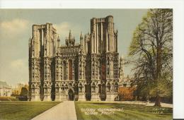 UNITED KINGDOM – POSTCARD – SOMERSET –– WELLS CATHEDRAL – WEST FRONT – NEW -  REPOS 2071 F.FRITH & CO LTD – REIGATE NR 1 - Wells