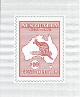 2013 Australian Envelope EMPTY Shows $10  Kangaroo Stamp Only Available From 2013 Year Books - Covers & Documents