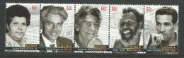 2013 Famous Aboriginals Strip Of 5 Complete Mint Never Hinged Post Office Fresh - Mint Stamps