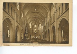 Hirson : Intérieur De L'église Notre Dame De Lourdes - édit Bruneau - Hirson