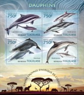 Togo. 2013 Dolphins. (203a) - Delfines