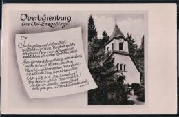 Altenberg - Bärenburg - Gedicht Und Kirche - Oberbärenburg - Erzgebirge - Altenberg