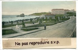 - Biarritz - Bd De La Plage, Précurseur, Animation, Coins Ok, Peu Courante, Non écrite TBE, Scans. - Biarritz