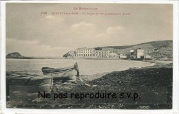 - 746 - BANYULS Sur MER - La Plage Et Le Laboratoire Arago, Barques, Non écrite, Magnifique, TBE, Scans. - Banyuls Sur Mer