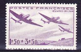 Yvert N° 540 - Année 1942 - Etat Neuf * - Unused Stamps