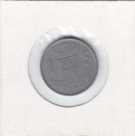 1 FRANC Zinc Léopold III 1942 FL/FR - 1 Franc