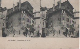 LAUSANNE ( Vue Stereoscopique )rue Du Pre ) - Osco