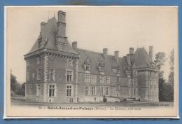 58 - SAINT AMAND En PUISAYE -- Le Chateau , Côté Ouest - Saint-Amand-en-Puisaye