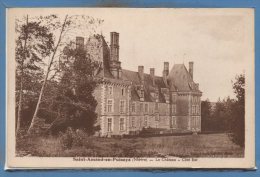 58 - SAINT AMAND En PUISAYE -- Le Chateau , Côté Est - Saint-Amand-en-Puisaye