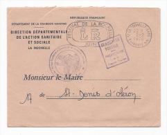 13136 - FRANCHISE POSTALE - LA ROCHELLE  1970 - PREFECTURE DE CHARENTE MARITIME (ACTION SOCIALE) - Frankobriefe