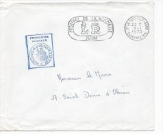 13139 - FRANCHISE POSTALE - LA ROCHELLE  1970 - PREFECTURE DE CHARENTE MARITIME - Lettres Civiles En Franchise