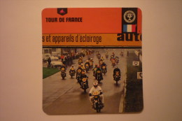 Transports - Sports Moto-carte Fiche Moto - Tour De France ( Description Au Dos De La Carte - Motorcycle Sport